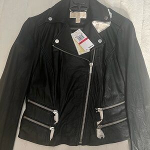 Women's Black Leather Jacket